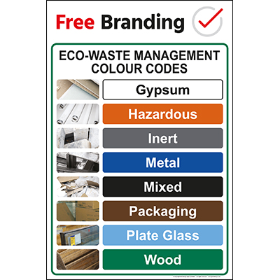 Eco-waste management colour codes (Quickfit)
