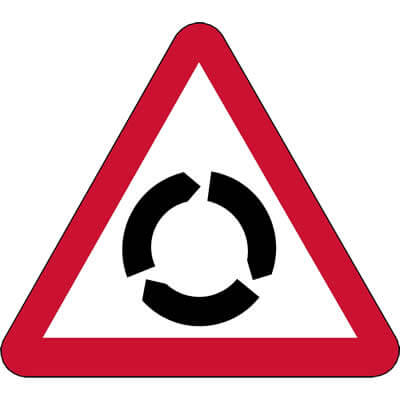 Roundabout ahead