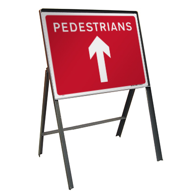 Pedestrians ahead (Temp.)