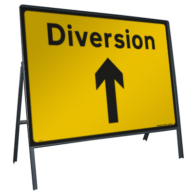 Diversion ahead (Temp.)