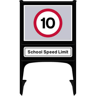 School speed limit 10 mph (Realicade)