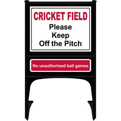 Cricket Field - Please Keep Off The Pitch (Realicade)