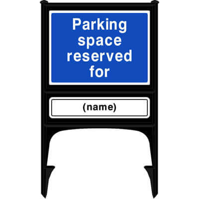 Parking space reserved for (Realicade)