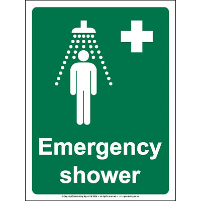 Emergency shower