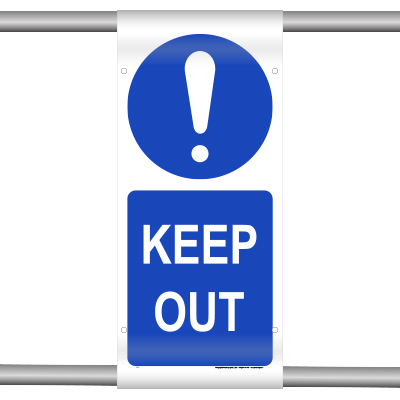Keep out (Scaffold Banner)