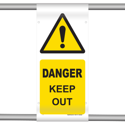Danger keep out (Scaffold Banner)