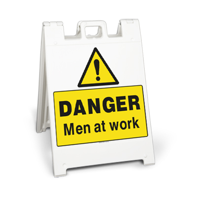 Danger - Men at work (Squarecade 36)