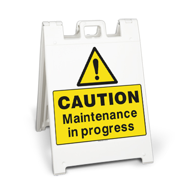 Caution maintenance in progress (Squarecade 36)