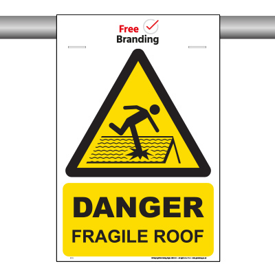 Danger fragile roof (SCAF-FOLD)