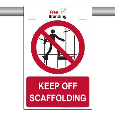 Keep off scaffolding (SCAF-FOLD)
