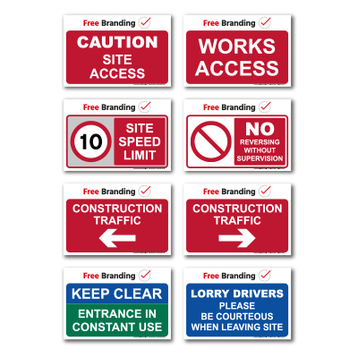Traffic Management Sign Pack