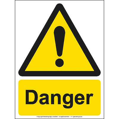 Danger sign