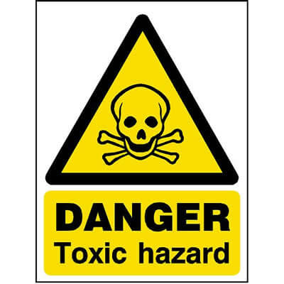 Danger toxic hazard